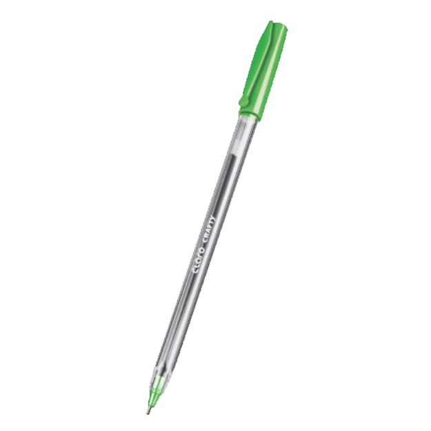 Sharikli ruchka Claro Crafty, 1,0 mm yashil