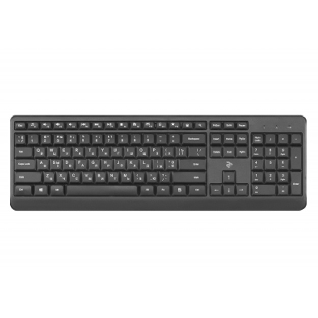 Simsiz klaviatura 2E KS220 (2E-KS220WB) Qora