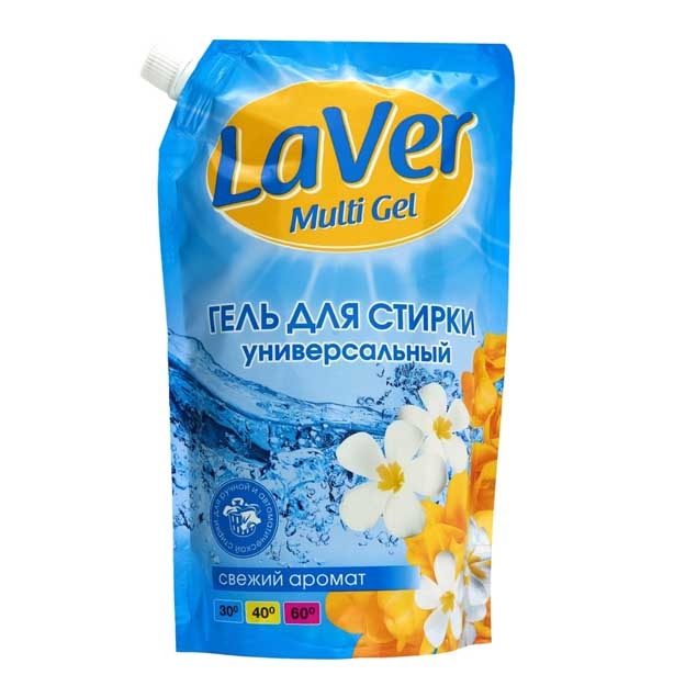 Гель для стирки  LaVer Multi Gel универсальный 1000 мл