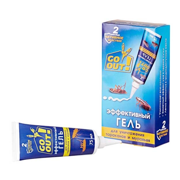 Tarakanlar va chumolilarni yo‘q qilish uchun gel 75 ml