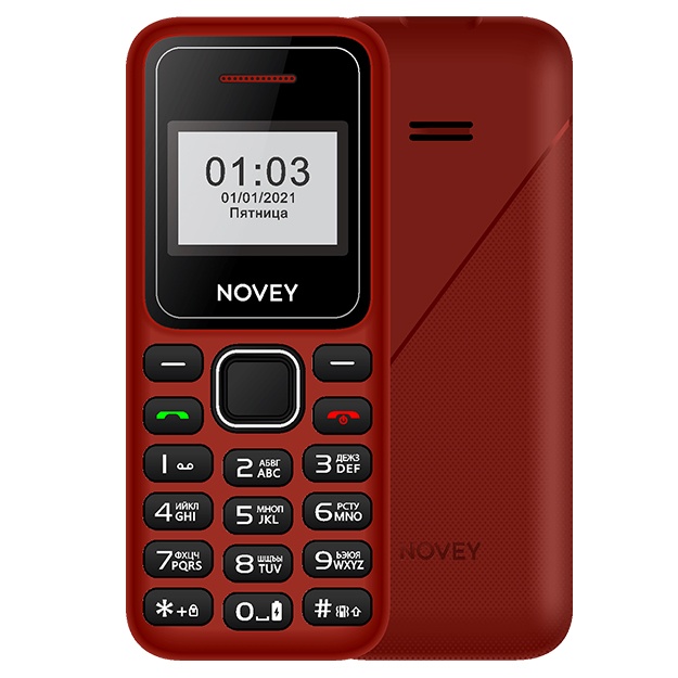 Novey 103 Черный-красный
