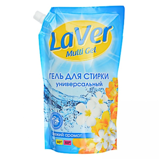 Гель для стирки Laver Multi gel универсальный 1000 мл