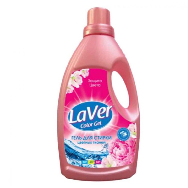 Rangli matolar uchun yuvish jeli LaVer Color 950 ml