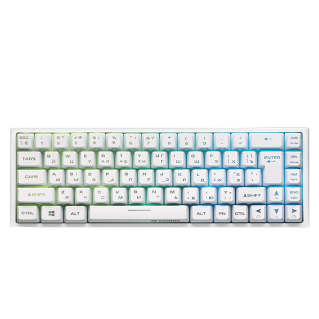 O‘yin klaviaturasi 2E Gaming KG350 RGB Oq (2E-KG350UWT)