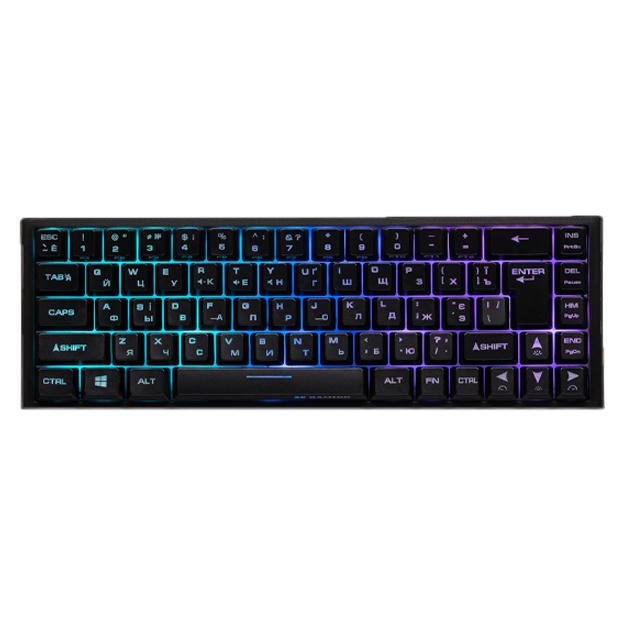 O‘yin klaviaturasi 2E Gaming KG350 RGB Qora (2E-KG350UBK)