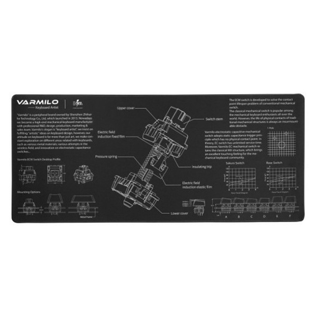 O‘yin yuzasi Varmilo EC Mechanical Switch Desk XL (ZDB005-01)
