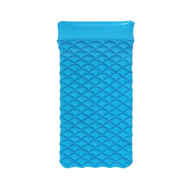 Suzish uchun puflanadigan matras Bestway 213x86sm 6 rangda Ko'k