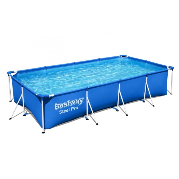 Каркасный садовый бассейн Bestway 400x211x81см