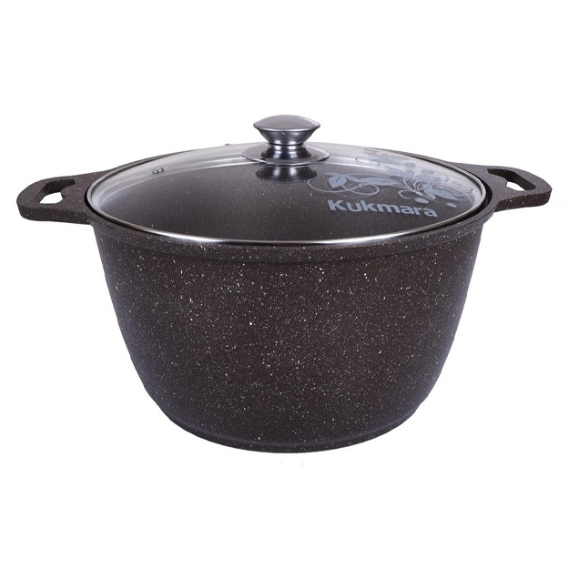 Shisha qopqoqli kastrul Kukmara 6l kmk62a