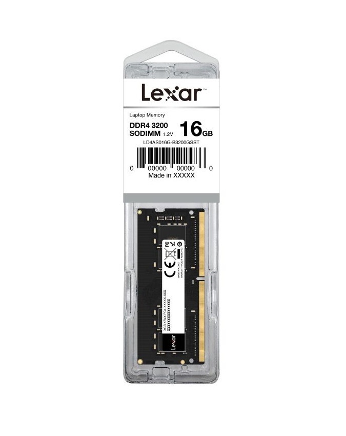 Оперативная память Lexar DDR4 16GB 3200Mhz SODIMM