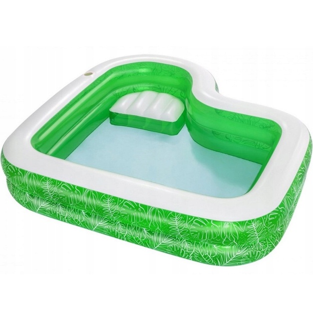 Надувной бассейн Bestway Tropical  231x231см 282 л (54336)