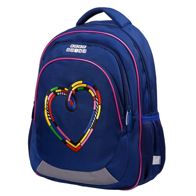 Ryukzak Berlingo Bliss "Colorful heart" (RU06923)