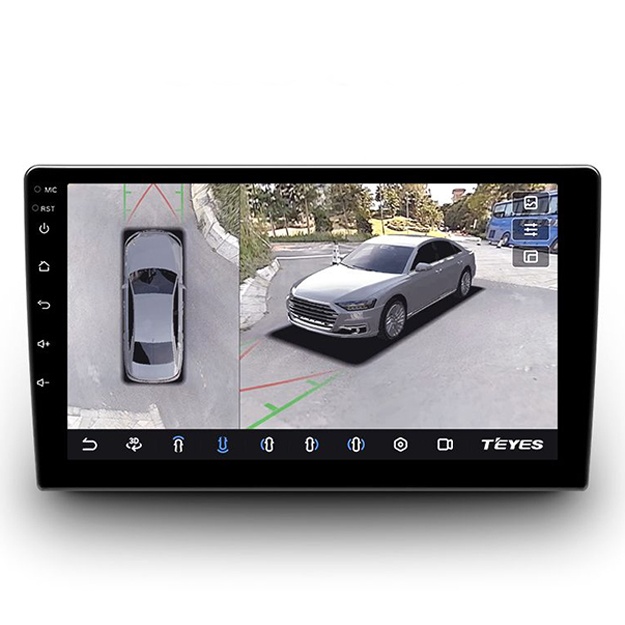 Magnitafon Teyes CC3 6-128GB 10.2" 360° kamerali Kia K5 uchun
