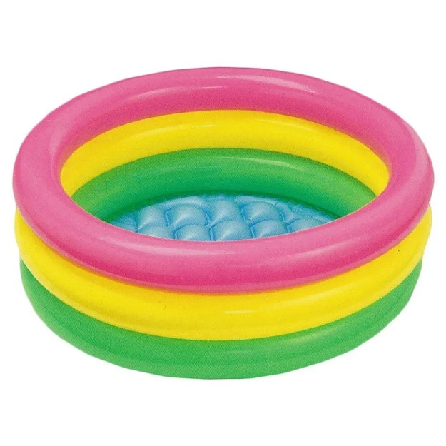Ishiriladigan bolalar basseyni (1 dan 3 yoshga) Intex (58924)