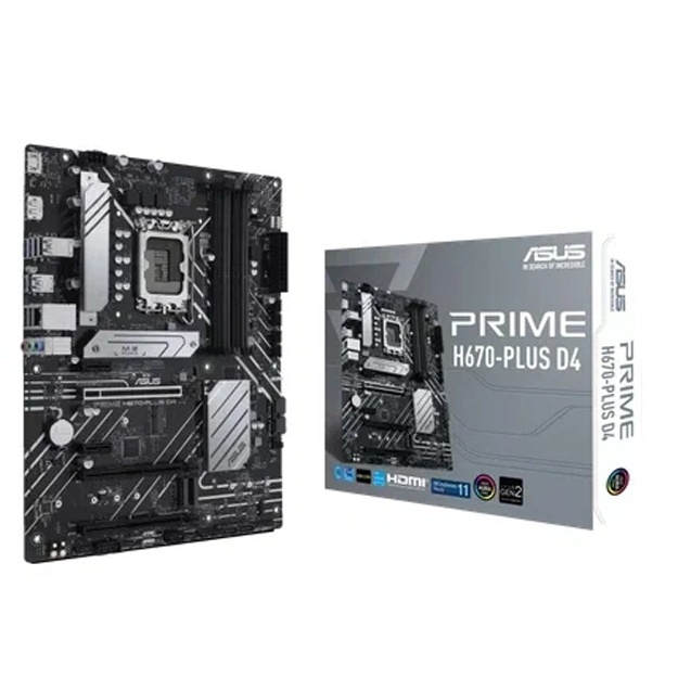 Kompyuter platasi Asus Prime H670-Plus D4 DDR4