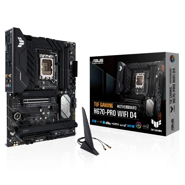 Kompyuter platasi Asus Tuf Gaming H670-Pro D4 DDR4