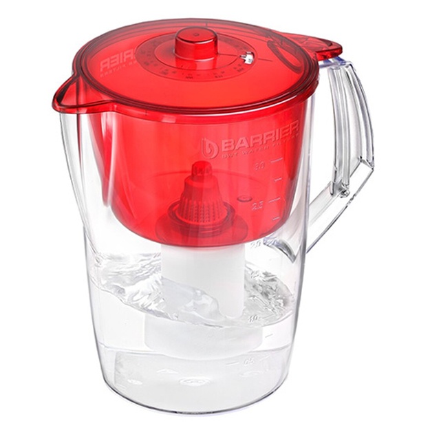Suvni tozalash uchun filtrli idish Barer Norma 3,6 l Yoqut