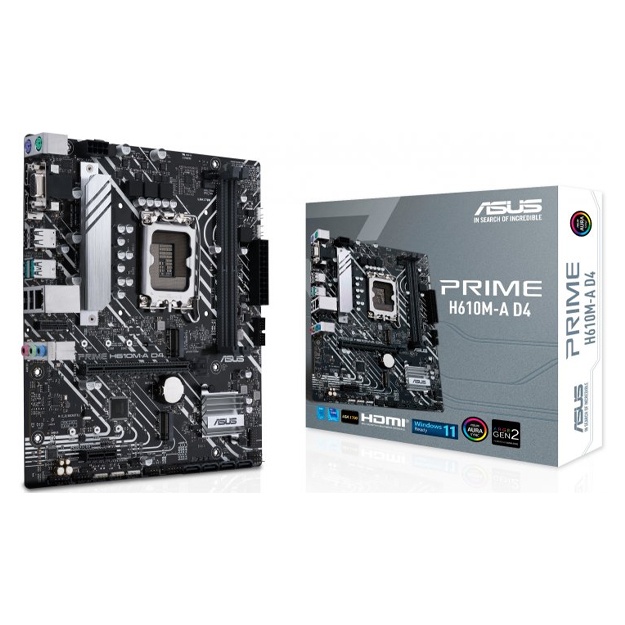 Kompyuter platasi Asus Prime H610M-A D4 DDR4
