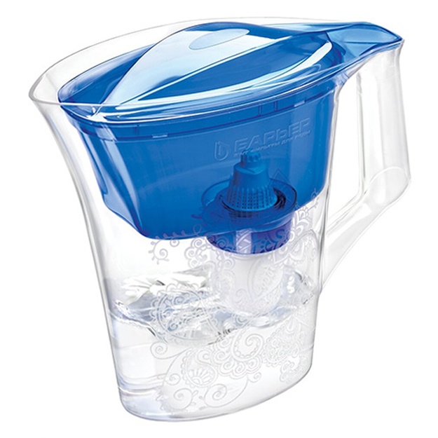 Suvni tozalash uchun filtrli ko‘za Barer Tango 2,5 l ko‘k