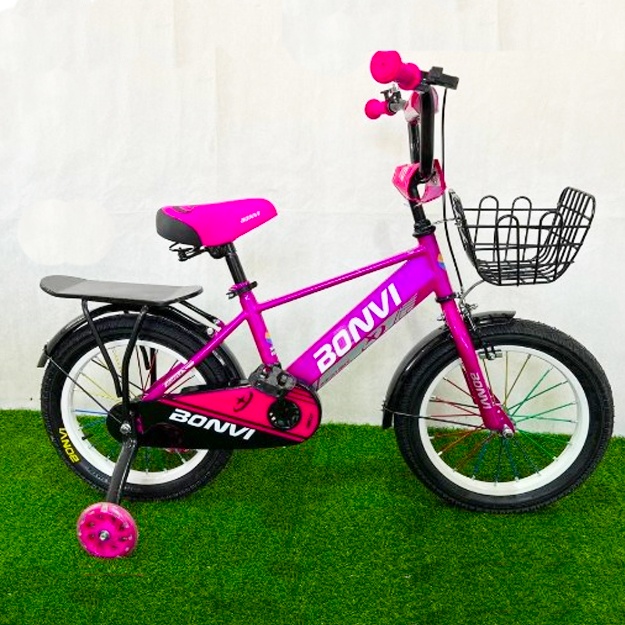 Bolalar velosipedlari Bonvi  (02) Red 16x