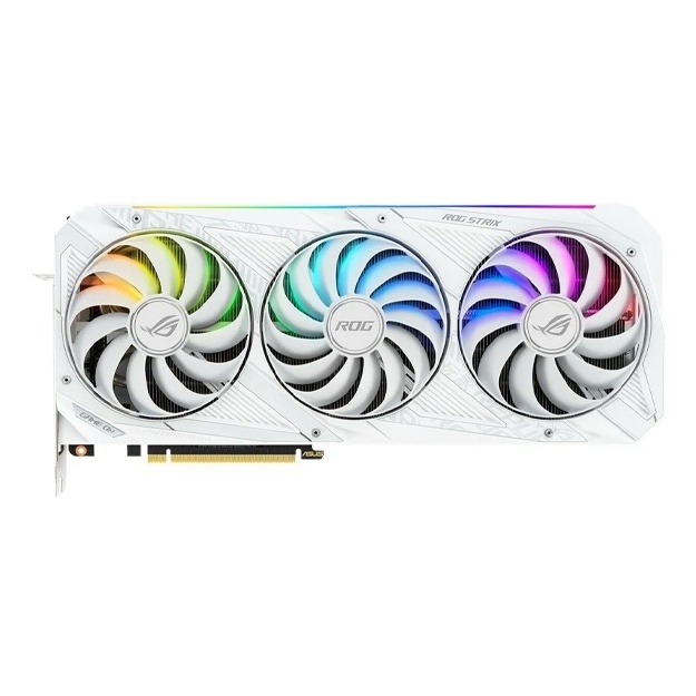Видеокарта Asus ROG Strix GeForce RTX3070 White Edition 8GB GDDR6 (ROG-STRIX-RTX3070-O8G-WHITE)