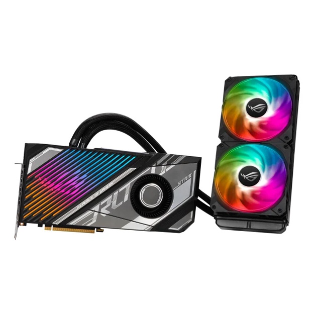 Видеокарта Asus ROG Strix LC GeForce RTX3080Ti Gaming GDDR6X 12GB (ROG-STRIX-LC-RTX3080TI-O12G-GAMING)