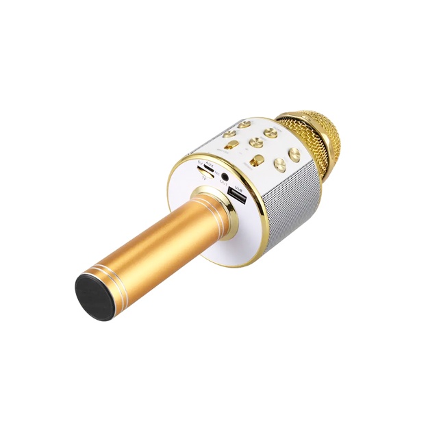 Караоке-микрофон Wster WS-858 желтый