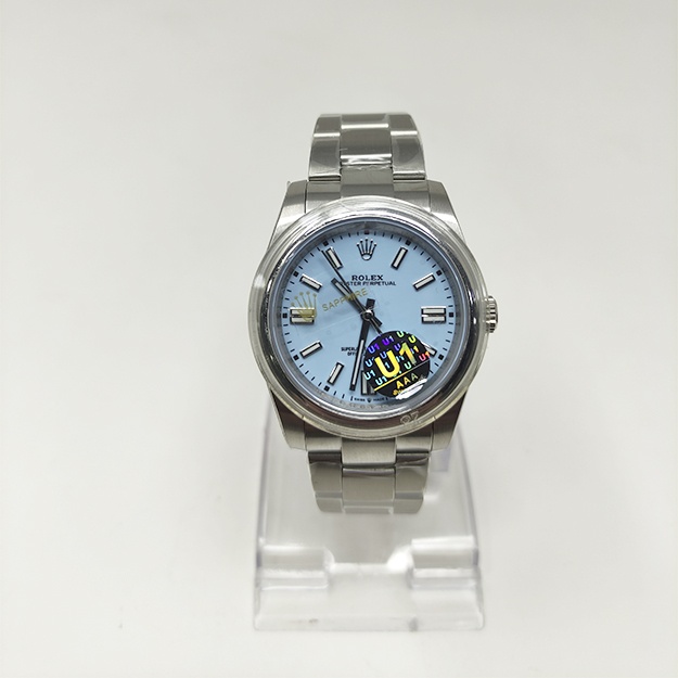 Qo‘l soati Rolex Oyster Perpetual Sky-Blue 40mm (replika)