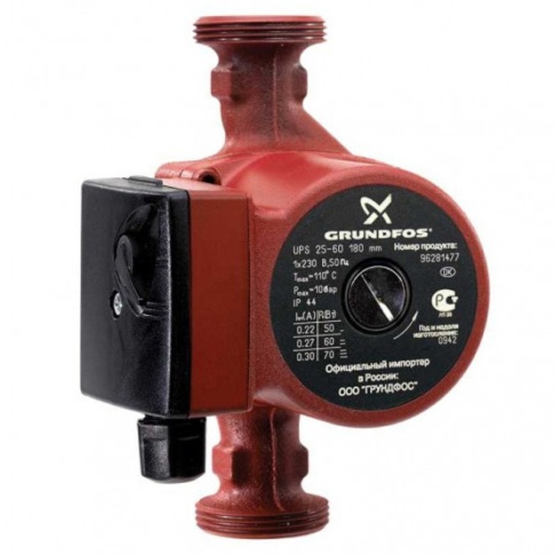 Tsirkulyatsiya nasosi Grundfos UPS 25 - 40 N 180 (96913060)