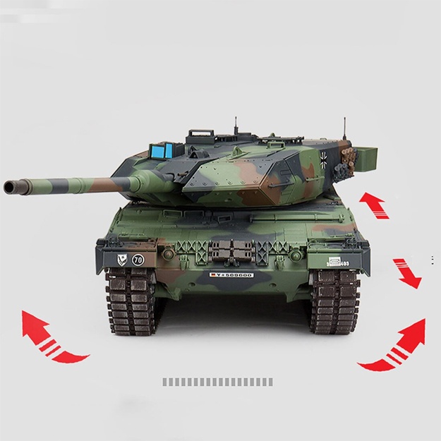 Боевой танк Leopard 2.4G с пульт дистационного управления