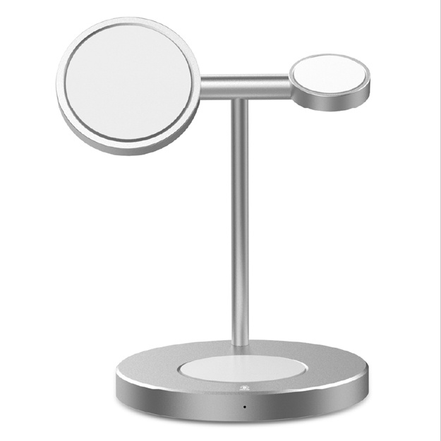 Беспроводное зарядное устройство Green GN3IN1MWC