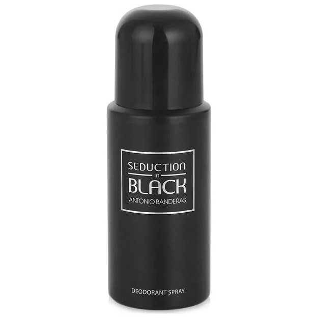 Dezodorant sprey Antonio Banderas sprey Seduction In Black, 150 ml