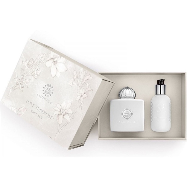 Amouage - Подарочный набор Love Tuberose (Парфюмерная вода женская 100мл+Лосьон для тела 100мл)
