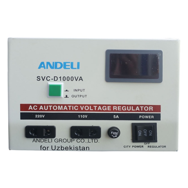 Стабилизатор напряжения Andeli ASV-D1000VA 110-250V