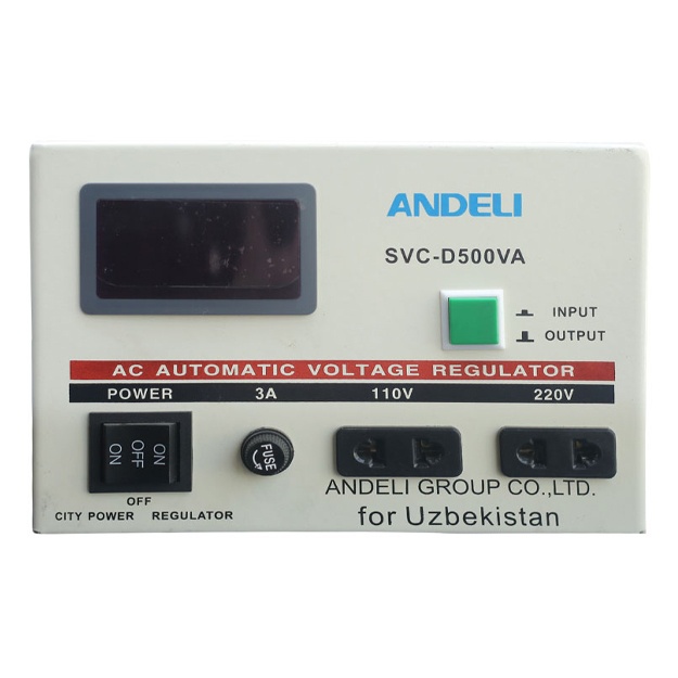 Стабилизатор напряжения Andeli ASV-D500VA 110-250V