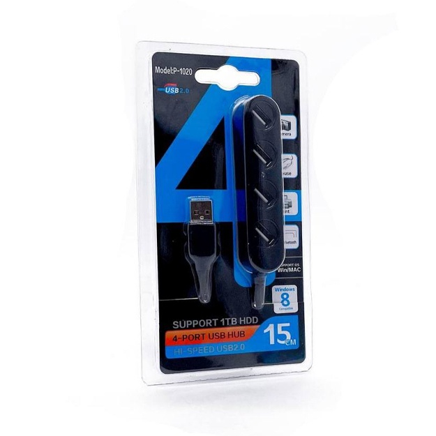 Portativ USB 2.0 HUB (4x1) 1020