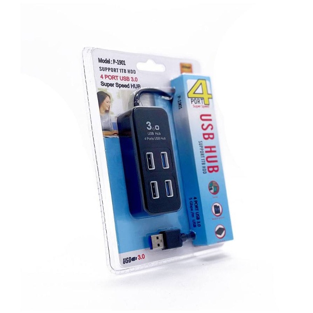 Portativ USB 3.0 HUB (4x1) 1901