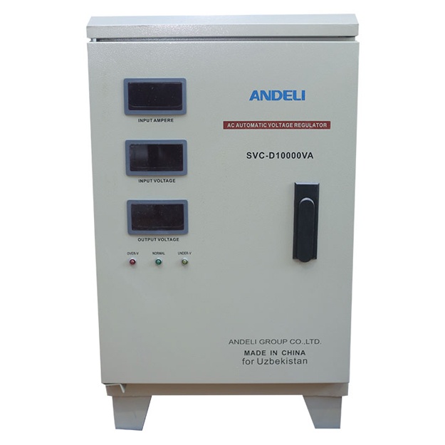 Kuchlanish stabilizatori  Andeli ASV-D10000VA 110-250V Vertical