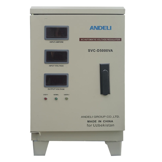 Kuchlanish stabilizatori  Andeli ASV-D5000VA 110-250V Vertical