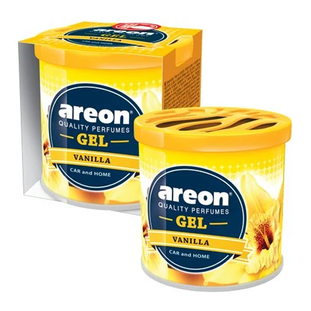 Автомобиль учун Ҳавотозалагич Areon gel Can Vanilla