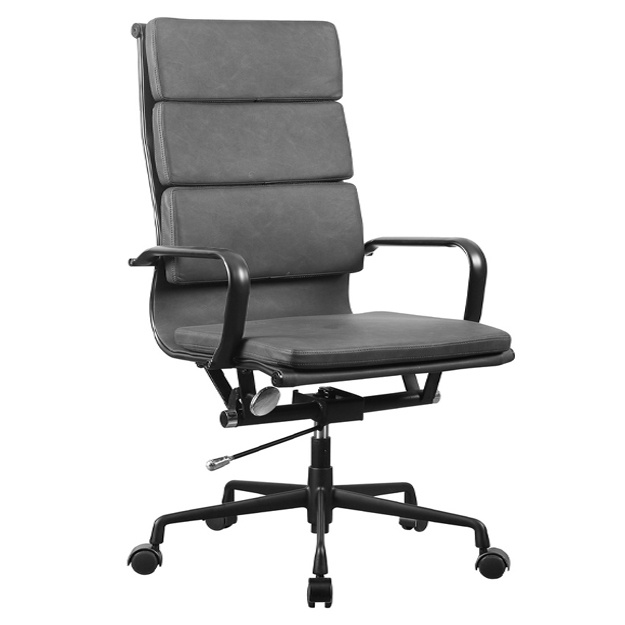 Ofis kursisi Deluxe (OT-8002H-BK) To‘q kulrang