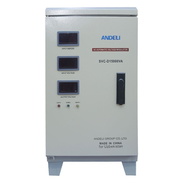 Kuchlanish stabilizatori  Andeli ASV-D15000VA 110-250V Vertical