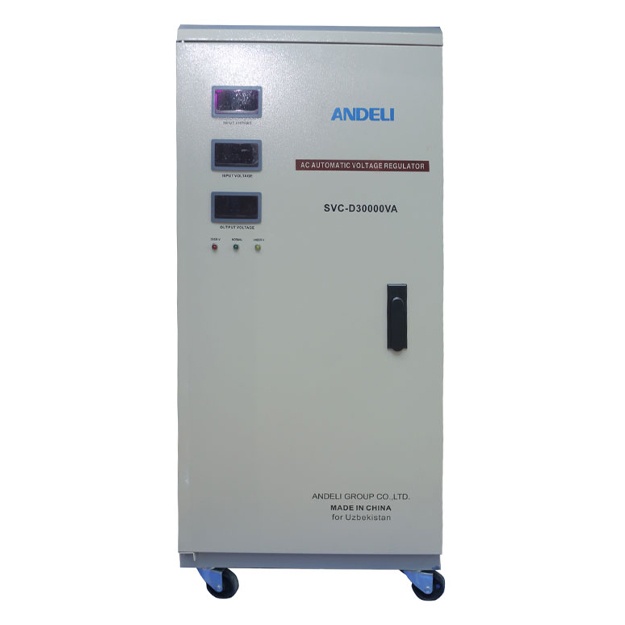 Стабилизатор напряжения Andeli ASV-D30000VA 110-250V Vertical