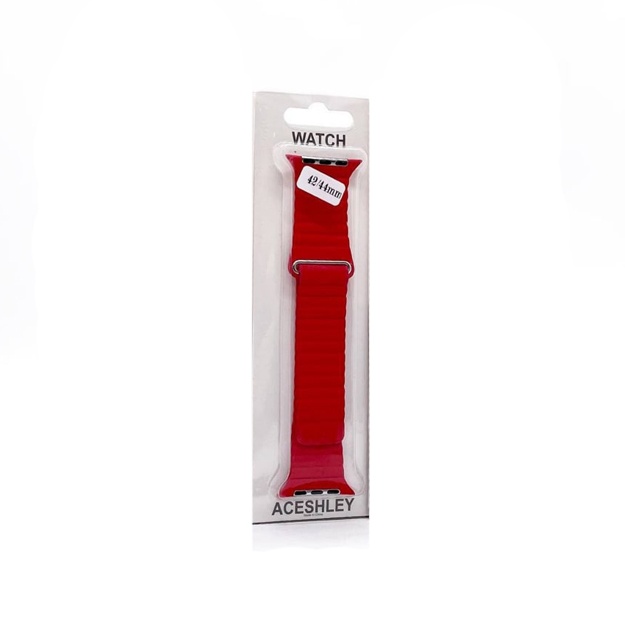 Remeshok Apple Watch uchun RM0068 42/44mm Qizil rang
