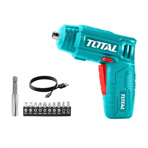 Аккумуляторная отвертка TOTAL TSDLI0402