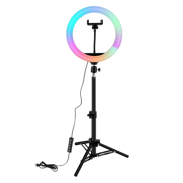 Dumaloq chiroq 45 sm RGB MJ45 (shtativsiz)