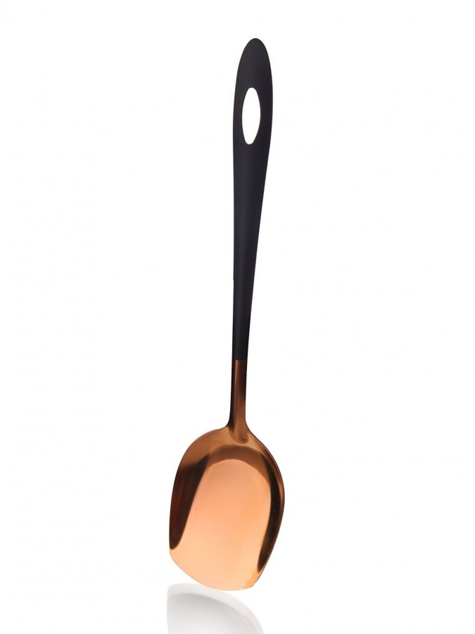 Kitchen Life Black Rosegold Сервировочная ложка из нержавеющей стали MCH08163