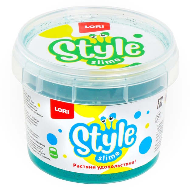 Style Slime porloq dengiz to‘lqini, olma aromatli, 120 ml.
