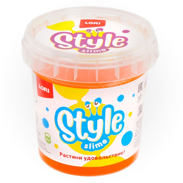 Style Slime klassik uslubi Apelsin aromatli to‘q sariq