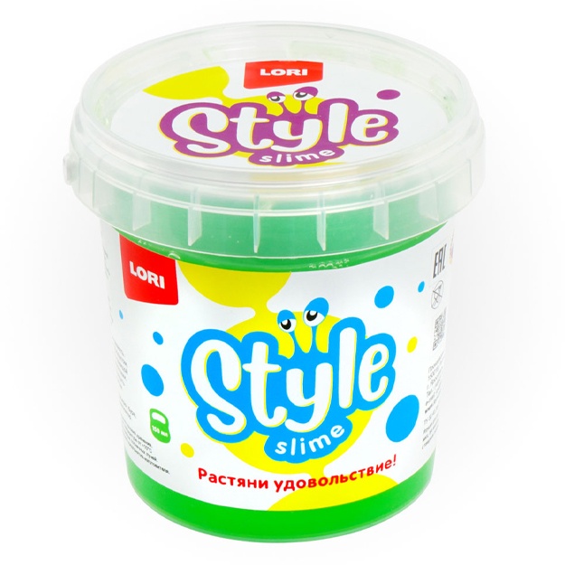 Style Slime klassik uslubi Olma aromatli yashil
